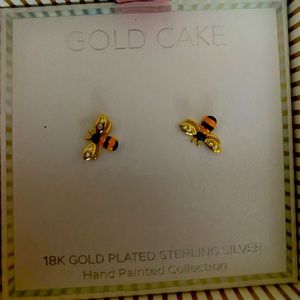 Bumblebee earrings